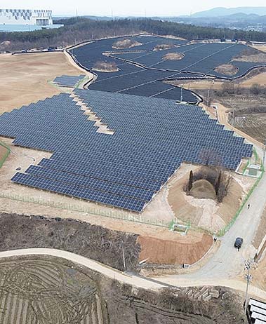 Solar Ground In South Korea