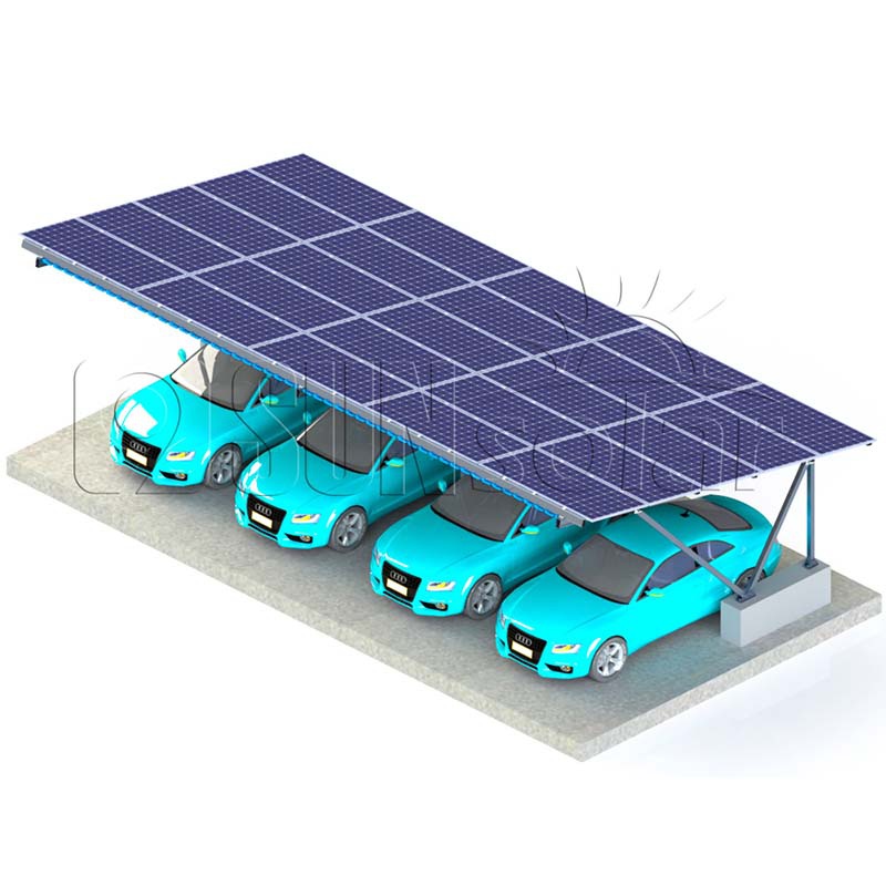 Solar Car Parking Design